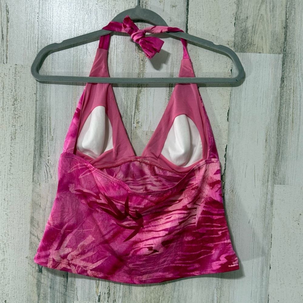 Athena Pink Halter Bikini 2 Piece Suit - Picture 6 of 11